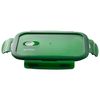 Fiambrera Hermetica Rectangular 640ml San Ignacio Vitoria De Borosilicato En Color Verde