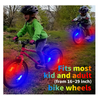 Luces Led Para Ruedas De Bicicleta, Paquete De 4, Luces Para Radios De Bicicleta Con Baterías Incluidas, Ultrabrillantes E Impermeables, El Mejor Regalo Para Niños, Adolescentes Y Niñas (blanco)