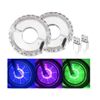 Luces Para Bicicleta, Luces Led Impermeables Para Radios De Ciclismo, Luz Decorativa Para Bicicleta De 7 Colores Para Niños Y Adultos, Conducción Nocturna (blanco)