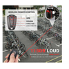 Luz De Bicicleta Con Intermitentes/luz Trasera Con Sensor De Freno/luz Trasera Con Bocina De Alarma Luz De Bicicleta Impermeable Usb Recargable (negro)