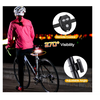 Luz De Bicicleta Luz Trasera De Bicicleta De 2 Piezas Con Señales De Giro Control Remoto Inalámbrico Luz Trasera De Bicicleta Led Impermeable Usb Recargable (negro)