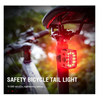 Luz Led Para Bicicleta, Juego De Faros Delanteros Y Traseros Para Bicicleta Y Luces Traseras, Recargable Por Usb, Resistente Al Agua, Luz Led De Aluminio Para Bicicleta (negro)