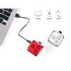 Luces Traseras Led Accesorios Para Ciclismo Aleación De Aluminio Rojo Carga Usb Luz Para Bicicleta Linterna Para Ciclismo Luz De Seguridad Para Ciclismo Bicicleta (negro)