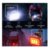 Luz Para Bicicleta, Luz Led De 500 Lúmenes, Diseño De Haz Alto Y Bajo, Resistente Al Agua Ipx65 (negro)