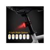 Luces De Bicicleta, Luz Trasera Para Bicicleta Recargable Por Usb, Luz Trasera Led Superbrillante Para Bicicleta, Luz Led Para Bicicleta Impermeable Ipx4 Con 6 Modos Fijo/flash (negro)