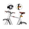 Luz Trasera De Bicicleta Luces De Señal De Giro, Luz De Advertencia De Luz Trasera Led Impermeable Recargable Por Usb Con Control Remoto Inalámbrico, 5 Indicadores De Modo (negro)