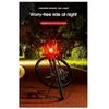 Luces De Bicicleta A Prueba De Agua Luz Trasera De Flash Luz Trasera De Bicicleta Luz Trasera Faro Y Luz Trasera Led Para Bicicleta Todoterreno (negro)