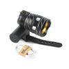 Luz Delantera Para Bicicleta Faro Led Con Zoom Y Soporte Para Bicicleta (negro)