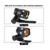 Luz Delantera Para Bicicleta Faro Led Con Zoom Y Soporte Para Bicicleta (negro)