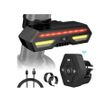 Luz Trasera De Bicicleta Led Impermeable Para Carga Usb (negra)