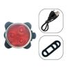 Luz Trasera De Bicicleta Luces Traseras De Bicicleta Inteligentes Recargables Montaje En Sillín Sensor De Freno Accesorios Led Traseros Para Bicicleta De Carretera (negro)