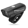 Faro Delantero Súper Brillante Para Bicicleta, Potente Faro Delantero Led Recargable Por Usb De 350 Lúmenes, Batería De Litio De 1200 Mah, Resistente Al Agua, 5 Modos De Iluminación Luces Para Bicicleta De Montaña Y Carretera(negro)