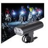 Luces De Bicicleta, Faros De Bicicleta Con Carga Usb, Luces Delanteras Impermeables Para Ciclismo De Montaña En Carretera Al Aire Libre Adaptables (negro)