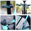 Luz Trasera De Bicicleta Luz Trasera De Advertencia De Freno De Bicicleta Lámpara De Freno De Inducción Recargable Por Usb Accesorios De Bicicleta Con Un Solo Color De Luz (negro)