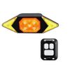 Luz Trasera De Bicicleta Con Control Remoto Luz Trasera De Bicicleta Recargable Inalámbrica Luz De Advertencia De Señal De Giro Impermeable Luces Traseras Led Para Bicicletas De Carretera Bicicletas De Montaña(negro)