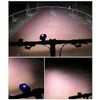 Luz De Bicicleta Faros Delanteros De Bicicleta Led Impermeables De 400 Lúmenes, Luz De Visión Nocturna Multifunción De Montaña Nocturna Con Control Remoto Portátil, Iluminación Para Bicicleta De Montaña (negro)