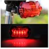 Luz Trasera De Bicicleta Luz Trasera De Bicicleta Roja De Alta Intensidad Impermeable 6 Modos Luz Trasera Led Intermitente Para Bicicleta Lámpara De Advertencia De Seguridad Luz Trasera Intermitente Para Ciclismo(rojo)