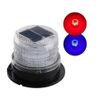 Luz Intermitente De Baliza Led De Energía 12 V 8 Led Luz Estroboscópica De Advertencia De Emergencia Con Luz De Baliza Led Inalámbrica Impermeable Roja Y Azul Para Automóvil Camión Vehículo (blanco)