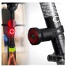 Luz Trasera Para Bicicleta Luces Traseras Led Ultrabrillantes Recargables Por Usb Para Bicicleta Con Sensor De Frenado Inteligente Y 7 Modos De Brillo, Luz Indicadora Trasera Roja Impermeable Para Ciclismo De Seguridad - 100 Lúmenes (negro)