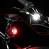 Juego De Luces Para Bicicleta, Luz Para Bicicleta Súper Brillante Recargable Por Usb, Luces Para Bicicleta Delanteras Y Traseras, Faro Para Bicicleta, Duración De Batería 2 Veces Más Larga, Resistente Al Agua, 4 Modos (2 Cables, 4 Correas) (negro)