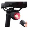 Luz Trasera De Alarma Para Bicicleta Con Detección De Freno Inteligente, Luz Trasera De Alarma Antirrobo Para Bicicleta Con Control Remoto, Luces Traseras Ultrabrillantes Recargables Por Usb, Luces Traseras Led Impermeables Para Accesorios De Bicicleta 