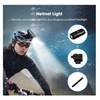 Luz De Bicicleta Luz Delantera De Bicicleta Recargable Por Usb, 2000 Mah/1000 Lúmenes Lámpara De Faro De Ciclo Led Ip65 Faro De Bicicleta Impermeable Para Ciclismo (negro)