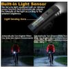 Luz De Bicicleta Recargable Por Usb, Faro Delantero Para Bicicleta, Luz Led Para Bicicleta De Montaña, 1000 Lúmenes, Batería De 2200 Mah, Ipx5 Resistente Al Agua (negro)