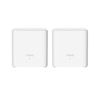 Tenda Ex3 (2-pack) Doble Banda (2,4 Ghz / 5 Ghz) Wi-fi 6 (802.11ax) Blanco 1 Interno