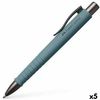 Bolígrafo Faber-castell Poly Ball Xb Recargable Gris (5 Unidades)