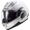 Casco Modular Valiant Ii Blanco + Pasamontañas Ls2