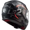 Casco Integral Rapid Circle Titanio Y Naranja Ls2