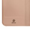 Funda Para Iphone 15 Plus Solapa Tarjetero Soporte Vídeo Dux Ducis Rosa