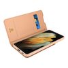 Funda Samsung Galaxy S21 Ultra Tarjetero Cierre F.soporte Dux Ducis – Oro Rosa