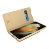 Funda Samsung Galaxy S21 Ultra Tarjetero Cierre F.soporte Dux Ducis – Oro