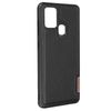 Funda Samsung Galaxy A21s Rígida Tejido Colección Fino Dux Ducis Negro