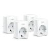 Enchufe Wifi Inteligente Tp-link Tapo P100/ Pack 4