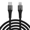 A-bst Cable 1m Usb Tipo C Lightning 8p Carga+datos Certificado Mfi Negro Compatible Con Iphone 13 12 11