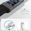 A-bst Cable 1m Usb Tipo C Lightning 8p Carga+datos Certificado Mfi Negro Compatible Con Iphone 13 12 11