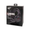 Auriculares Gaming Cascos Almohadilla Redonda Zarpa Roja