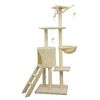 Árbol Para Gatos Jipsy Beige - 79 X 34 X 138 Cm - Beige