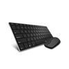 Pack Raton+teclado Wireless Rapoo 9000m Black