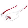 Gafas De Sol Para Deportes Fotocromáticas Rockbros,blanco Rojo