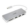 Hub Usb-c 7en1 3x Usb 1x Usb-c Power Delivery 1x Hdmi Y Entrada Sd/micro-sd Linq