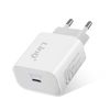 Cargador De Corriente Usb Tipo C Power Delivery 18w Carga Rápida Linq Blanco