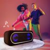 Altavoz Led Bluetooth Jack 3,5mm Micro-sd / Usb Radio Fm Linq Negro