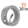 Cable Red Ethernet Rj45 Categoría 6 Conexión Rápida Fiable 20m Linq Gris