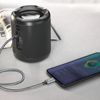Cable Usb-c A Jack De 3,5mm Macho Nylon Trenzado Sonido De Calidad1,5m Linq Gris