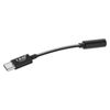 Adaptador Audio Usb-c A Jack 3,5mm Hembra Sonido Calidad Linq Negro