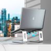 Soporte Para Portátil / Macbook Estable Y Ventilado Hd3269 Linq Plata