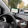 Soporte Coche Smartphone Parasol Compartimento Número Teléfono Linq - Negro